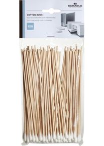 Durable Bastoncillos de limpieza bastoncillos de algodón PU=100 piezas