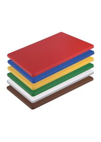 Conjunto de 6 tábuas de corte pequenas 30x22,5cm Hygiplas HC885