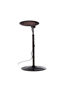 Calefactor de terraza Sunred Elektra Quartz - Aluminio - Cobre - Longitud 52 cm - Altura 180–214 cm - de pie - negro - 2000 vatios