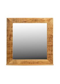 SIT-MÖBEL SIT Möbel Espejo de pared | madera de mango lacada | natural antiguo | An 67 x Pr 12 x Al 80 cm | 01990-04 | serie RUSTIC