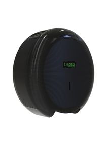 Dispensador de papel higi&eacute;nico ECO-LUXE fabricado em pl&aacute;stico 100% reciclado Preto marca LOSDI