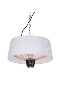 Calefactor de terraza Sunred Artix Compact - Acero - Aluminio - Altura 30 cm - blanco - 1500 vatios