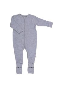 Joha Kid's 581 Nightsuit 2-In-1 Foot Basic Overall Kids (80, purple/grey)
