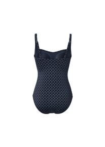 Tchibo - Figurformender Badeanzug - Damen - Gr. 42 - blau