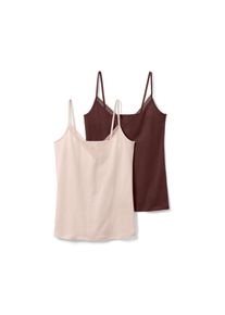 Tchibo - 2 Hemdchen - Damen - Gr. XL - creme