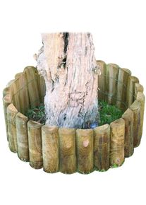 Bordure staccionata 200x20 cm in legno di pino LASA impregnate