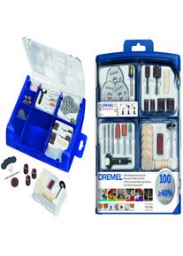 Bosch Dremel smerigliatrice di precisione kit con 100 accessori multiuso 2615S723JA Dremel