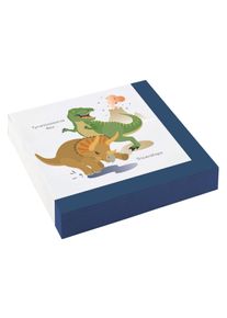 Amscan 20 Serviettes Happy Dinosaures 33 x 33 cm