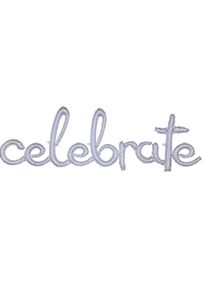 Amscan Ballon Holographique Celebrate 1.49mx 50cm