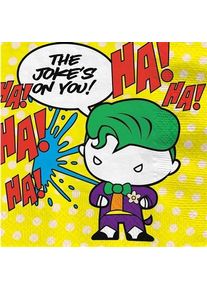 Amscan 16 serviettes BD Batman & Joker 33cm