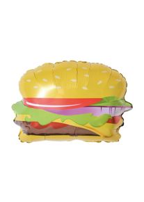 Hamburger ballon aluminium XL 49 x 54 cm