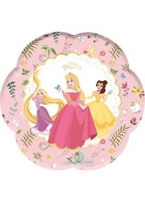 Procos 4 assiettes en papier Charming Princess 26cm