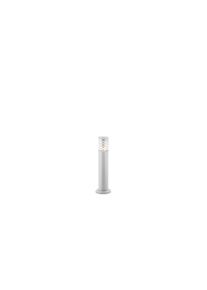 tronco pt1 h60, paletto in allumino bianco per esterni, Ideal Lux
