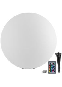 TecTake Luce a sfera Luminous Globe, LED, con telecomando bianco - 405353