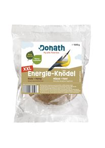 500 g boules de suif énergie XXL Donath noix et chanvre sans filet Nourriture pour oiseaux