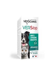 Vetocanis Canifuxe comprimés contre les vers 30 comprimés à mâcher pour chiens & chats