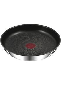 Tefal Bratpfanne &raquo;Ingenio Preference&laquo; Edelstahl 1 Stk. tlg. stapelbar, Antihaftversiegelung, Thermo-Signal, 18/10-Edelstahl, Gr&ouml;&szlig;e &Oslash; 22 cm + H&ouml;he 5 cm