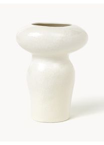Wazon Sakai, W 31 cm Biały Ceramika S 23 x W 31 cm | Westwing Collection