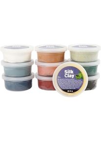Creativ Company Silk Clay - Dusty Colours 10 x 40 g