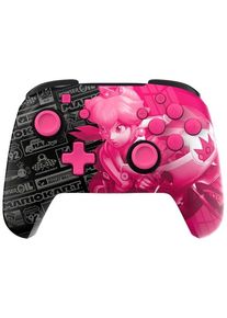 pdp Rematch Glow Grand Prix Princess Peach - Pink - Wireless Controller - Nintendo Switch