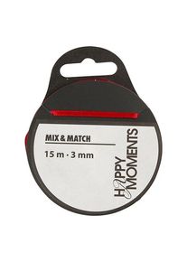 Creativ Company - Satin ribbon wine red 15m