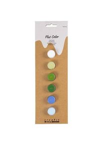 Creativ Company Plus Color Acrylic Paint Blue and Green Harmony - 6x5ml.