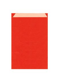 García de Pou Sacos Planos 60 G/M2 26+9X38 Cm Encarnado Kraft Verjurado (250 Unidades)