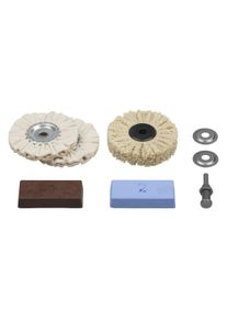 Wolfcraft Juego de pulido profesional de 6 piezas 2179000
