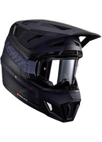 Leatt 7.5 S24 Stealt, kruishelm , kleur: zwart/grijs , maat: S