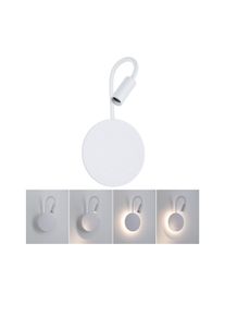 Paulmann LED-v&aelig;glampe med batteri Miora 2700K 78lm / 82lm 3,7V 0,6W / 0,7W d&aelig;mpbar Hvid