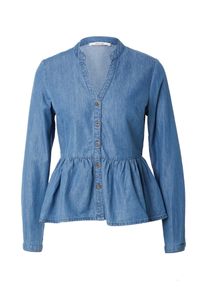 ABOUT YOU, Damer, Bluse 'Rivka', M&oslash;rkebl&aring;, St&oslash;rrelse S