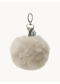 Weich Couture Alpaca Brelok z alpaki Clave Taupe Szary Ø 10 cm