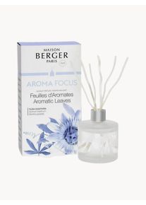 Maison Berger Dyfuzor zapachowy Aroma Focus (rozmaryn, mięta pieprzowa, bazylia) Biały, Srebrny Ø 9 x W 10 cm