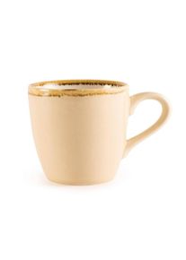 Taza de color arena Kiln Olympia 340ml - Set de 6