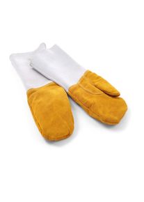 Guantes de cuero para barbacoa resistentes al calor - 2 uds., Hendi, 2 uds., (L)460mm