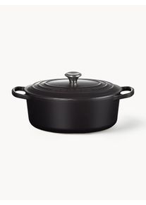 Le Creuset Caçarola oval em ferro fundido Signature Collection Preto Metal L 27 x Alt 15 cm, 4,1 L