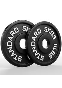 Klassiske jernplader | Par | 5 kg