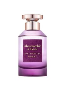 Abercrombie & Fitch Abercrombie & Fitch Authentic Night Woman Eau de Parfum Spray Perfumes Female 100 ml
