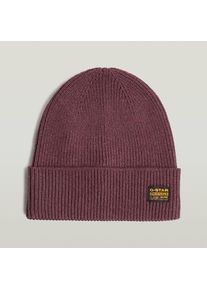 G-Star Raw G-STAR , Beanie »Geffo Long Beanie« mit Umschlag , maroon