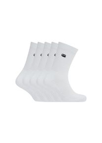 G-Star Raw G-STAR , Socken »KILN, 5 PACK SPORTS SOCKS« Packung, 5 Paar tlg. unifarben, mit Logostickerei , BRIGHT WHITE , 40-43 , 40-43 , Socken von G-STAR im...
