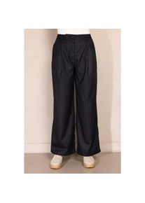 Zhrill, Damen, Bundfaltenhose &raquo;GRETA Hose&laquo; mit Nadelstreifen, weite Passform, ANTHRA, N-Gr, 27 -N-Gr, ANTHRA, Damen-Hose (incl. Cord) von Zhrill