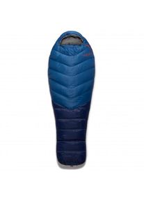 Rab Alpine 400 Down sleeping bag (bis 200 cm Körperlänge, blue)