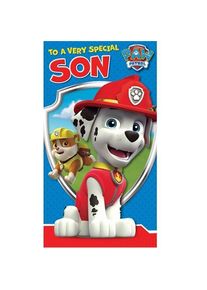 Paw Patrol Special Son fødselsdagskort