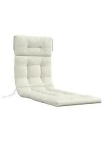 Outsunny Sitzkissen, Polyester, Cremeweiß , Kunststoff , 60x13x200 cm , Gartenmöbel, Gartenpolster & Auflagen, Gartenkissen