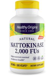 Healthy Origins Nattokinase - 2000 FU"s, 180 Kapseln