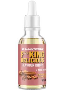 Allnutrition Fitking Delicious Flavour Drops, 50 ml Flasche, Cinnamon