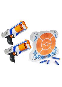 Pack Action : Nerf N-Strike Elite Strongarm 2-Pack + Cible Électronique DX7