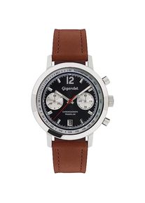 Gigandet, Armbanduhr, Elegante Herrenchronograph mit Tachymeterskala und Lederarmband
