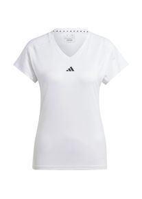 Adidas, Damen, Sportshirt, Women's Aeroready Train Essentials V-Neck T-Shirt (XL), Weiss, XL