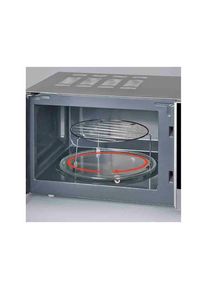Severin Mw 7875, Mikrowelle, Schwarz, Silber
